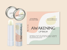 Load image into Gallery viewer, Modern Design Lip Balm Template Chapstick Label Template Custom Lip Balm
