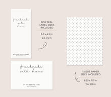 Load image into Gallery viewer, Minimalistic Candle Branding Kit Candle Branding Package Candle Label
