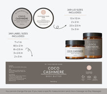 Load image into Gallery viewer, Label Bundle Bottle Label Template Jar Label Sticker Essential Oil Label Canva Lip Balm
