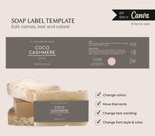 Load image into Gallery viewer, Minimalistic Soap Label Template Bundle
