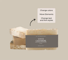 Load image into Gallery viewer, Minimalistic Soap Label Template Bundle
