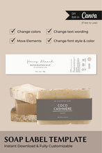 Load image into Gallery viewer, Minimalistic Soap Label Template Bundle
