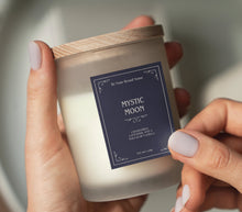 Load image into Gallery viewer, Halloween Candle Sticker Template Candle Witchcraft Label Candle Spiritual Label Canva Witch
