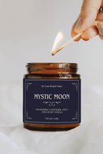 Load image into Gallery viewer, Candle Label Template Canva Label Candle Branding Kit Candle Halloween Label

