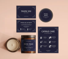 Load image into Gallery viewer, Halloween Label Printable Candle Witchy Label Template Candle Spiritual Label
