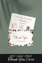 Load image into Gallery viewer, Autumn Thank You Card
