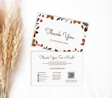 Load image into Gallery viewer, Autumn Thank You Card
