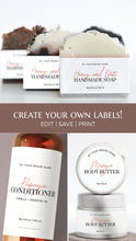 Load image into Gallery viewer, Trendy Product Label Template Cosmetic Label Template Skincare Label

