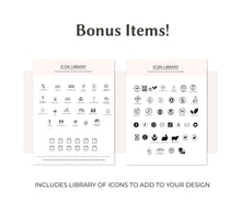 Load image into Gallery viewer, Stylish Jar Label Template Jar Label Design Canva Editable Label Jar Wrap Around
