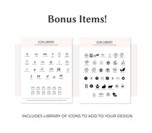 Load image into Gallery viewer, Minimalistic Product Label Template Cosmetic Label Skin Care Label

