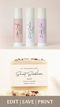 Load image into Gallery viewer, Sticker Product Label Skincare Template Cosmetic Label Canva Bottle Label Design
