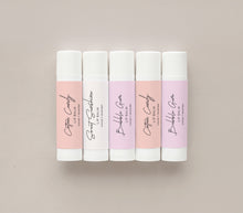 Load image into Gallery viewer, Printable Lip Balm and Lip Gloss Labels - Template for Lip Care Products

